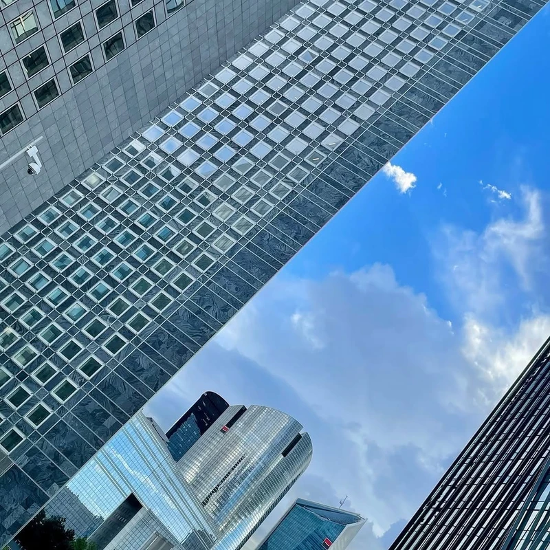 photographie en diagonale de ma galerie